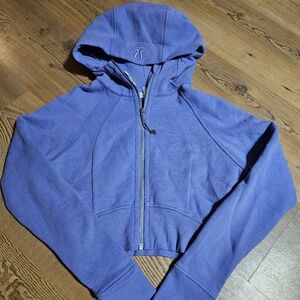 Lululemon dark lavender scuba hoodie
